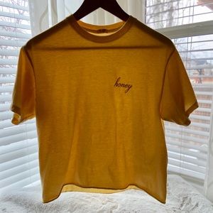 BRANDY MELVILLE Honey oversized tee shirt